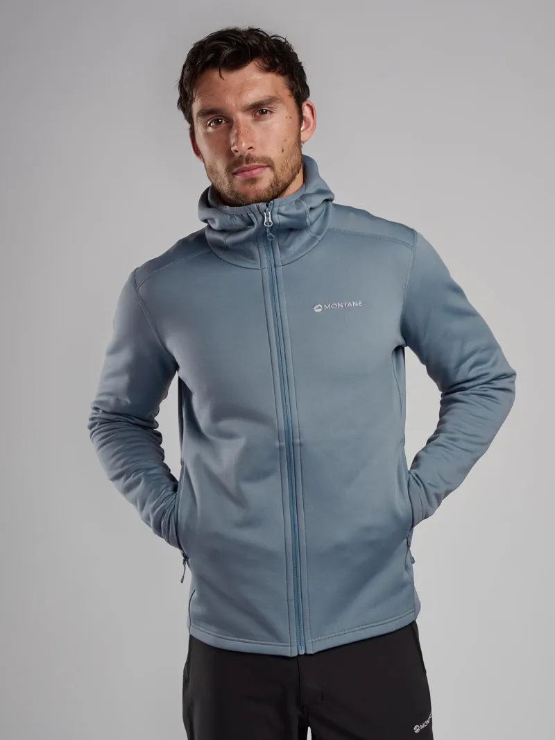 Montane Mens Fury Hoodie - Stone Blue-3
