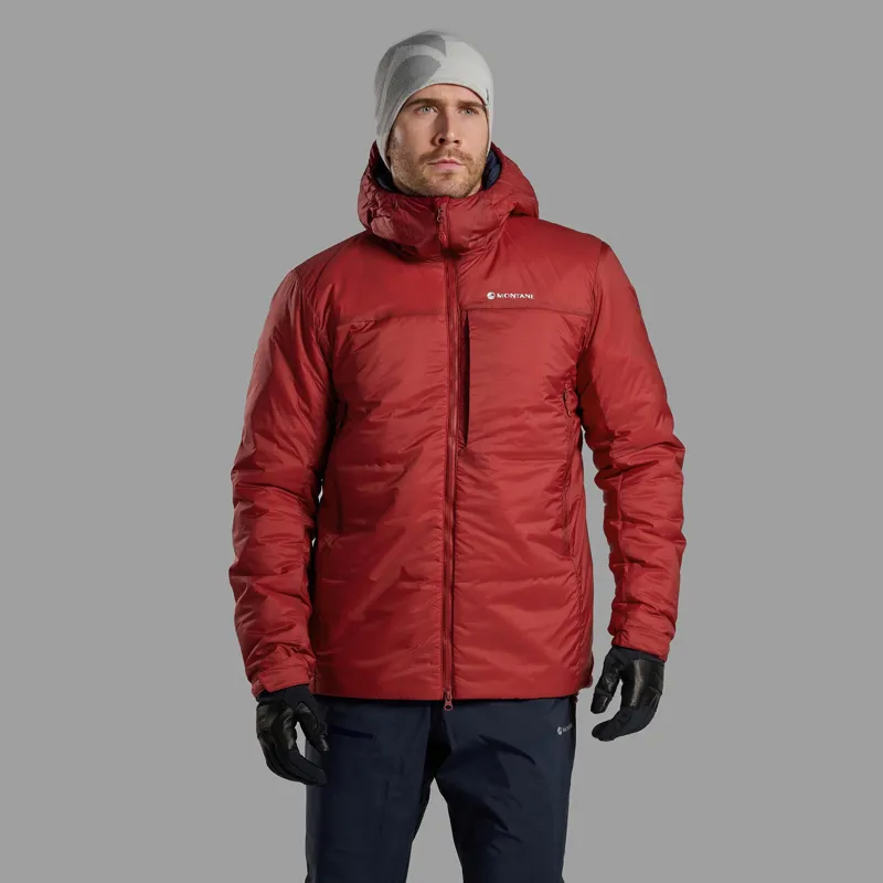 Montane Mens Fortes XT Hoodie - Dark Maple-1