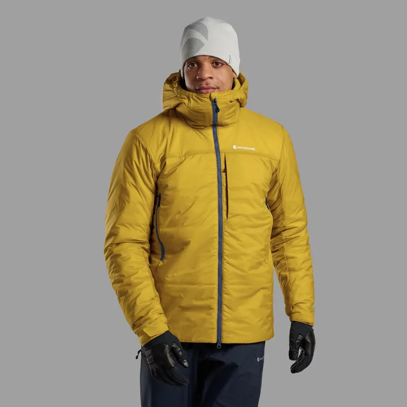 Montane Mens Fortes XT Hoodie - Ginkgo Gold-1