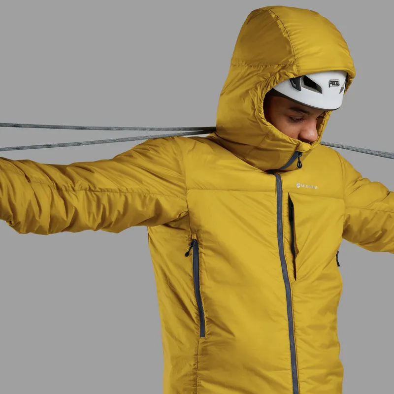 Montane Mens Fortes XT Hoodie - Ginkgo Gold-11