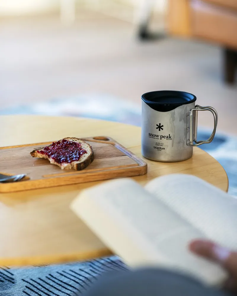 Snow Peak Double Mug Silicone Lid - 300ml-6