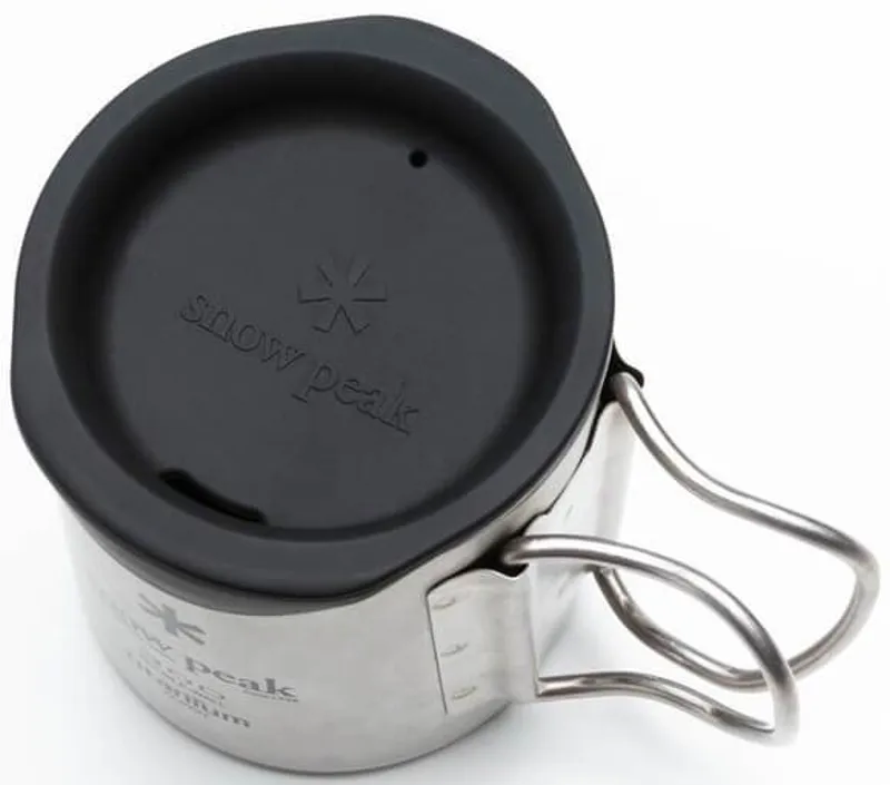 Snow Peak Double Mug Silicone Lid - 300ml-4