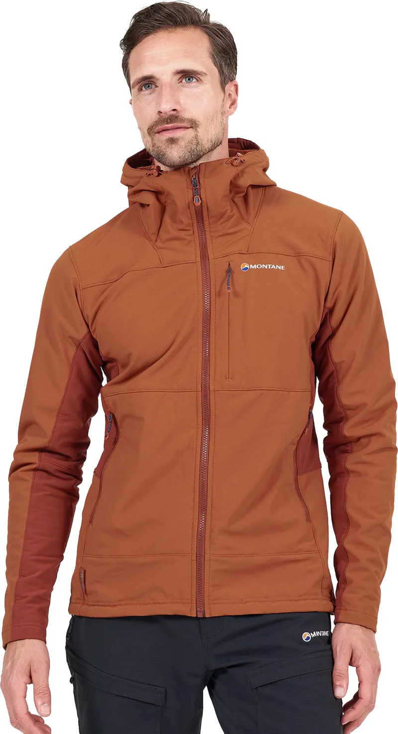 Montane Mens Krypton Hoodie - Oxide Orange-4