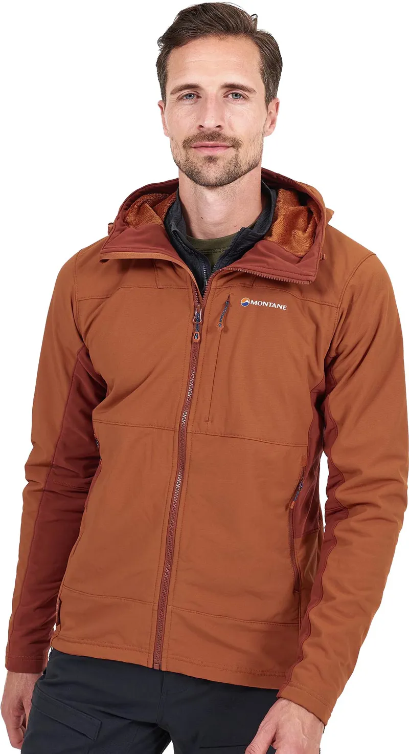 Montane Mens Krypton Hoodie - Oxide Orange-5