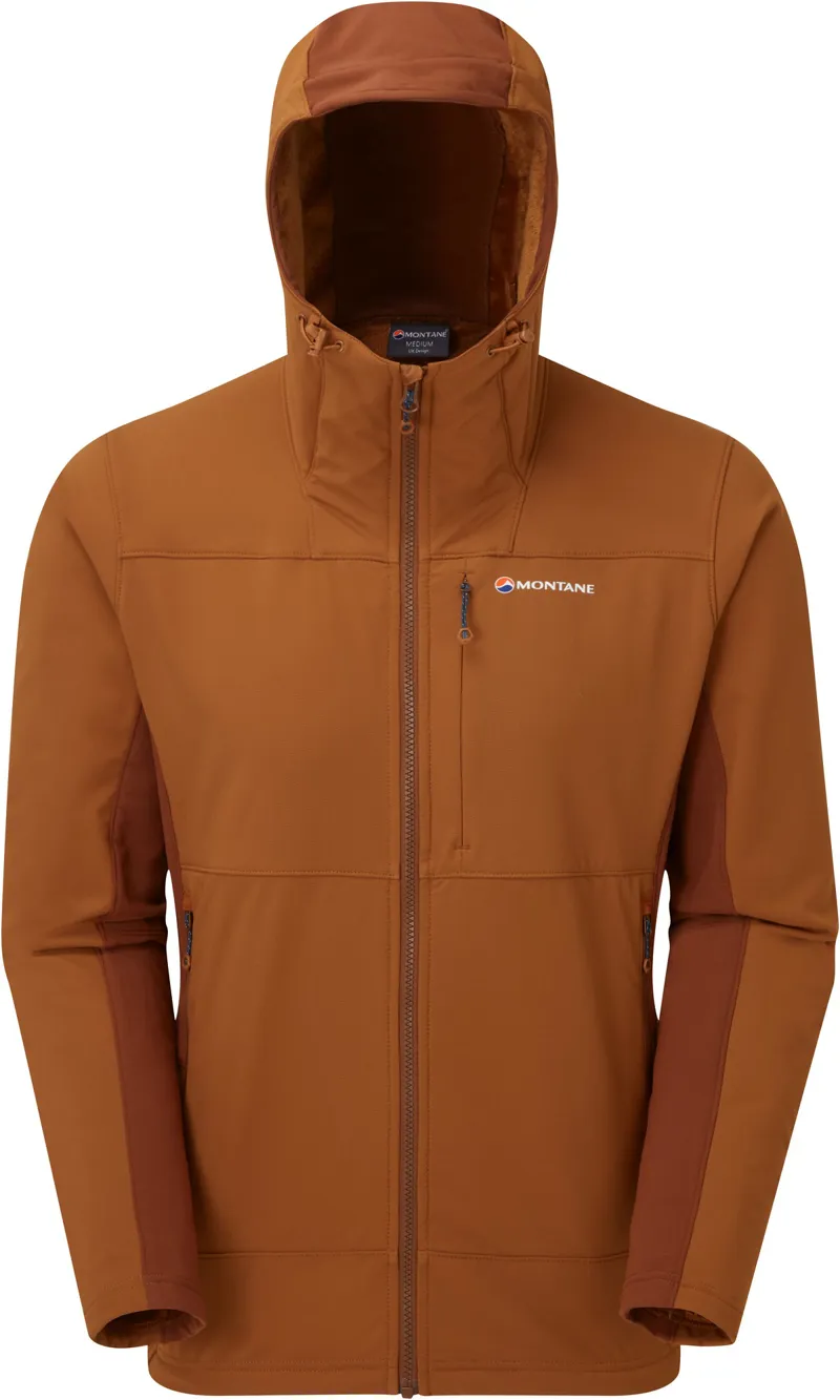 Montane Mens Krypton Hoodie - Oxide Orange-1