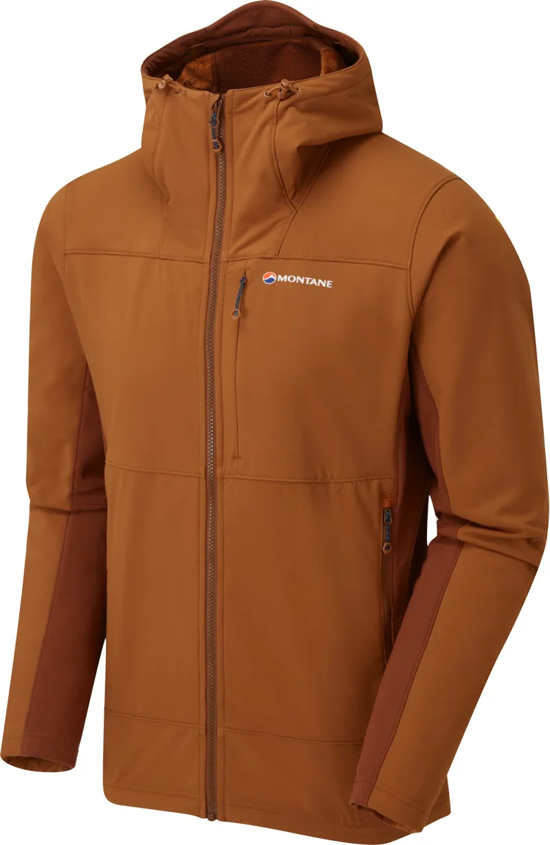 Montane Mens Krypton Hoodie - Oxide Orange-2