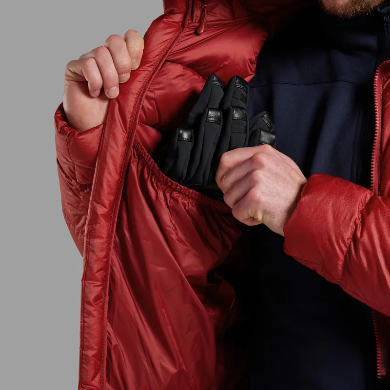 Montane Mens Kamen Hoodie - Dark Maple-5