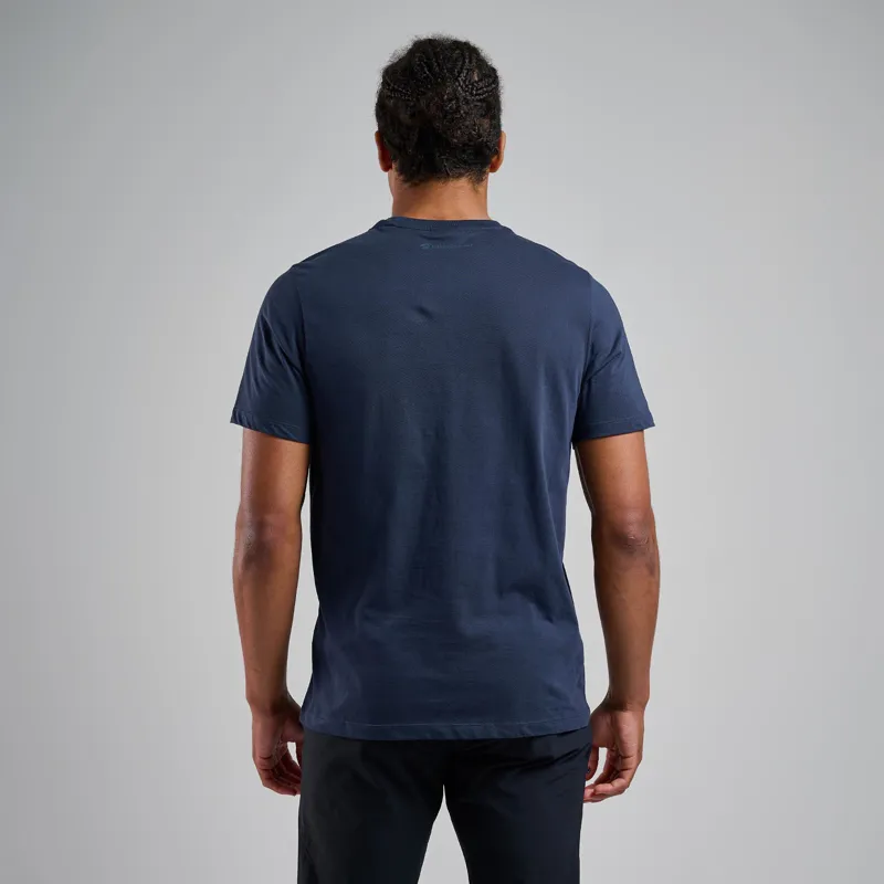 Montane Mens Montane Mono Logo T-Shirt - Eclipse Blue-2