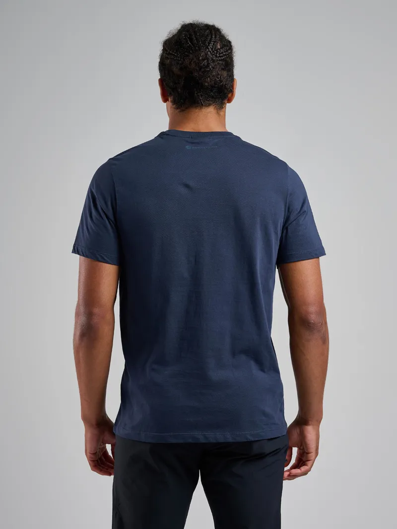 Montane Mens Montane Mono Logo T-Shirt - Eclipse Blue-2