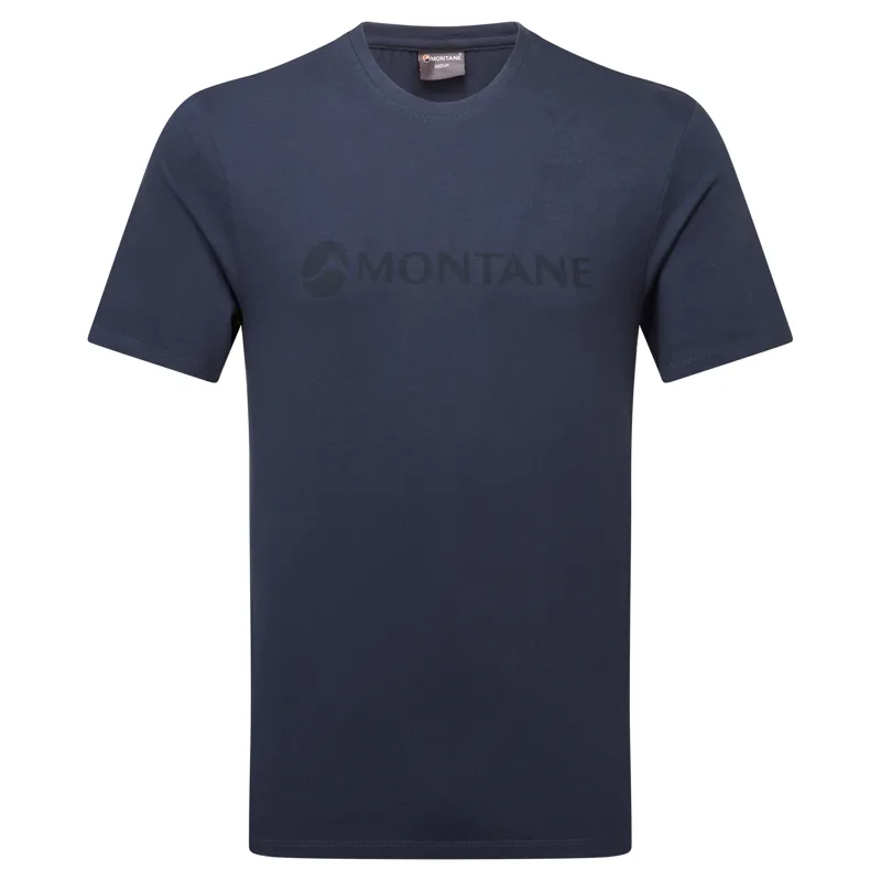 Montane Mens Montane Mono Logo T-Shirt - Eclipse Blue
