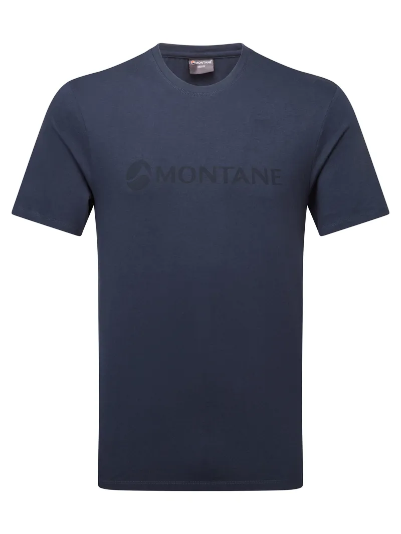 Montane Mens Montane Mono Logo T-Shirt - Eclipse Blue