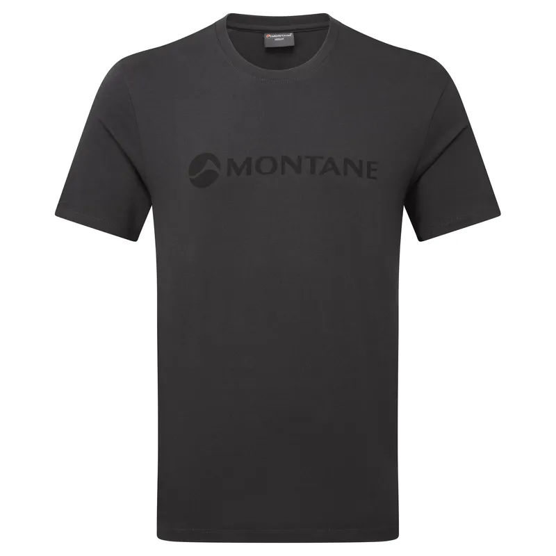 Montane Mens Montane Mono Logo T-Shirt - Midnight Grey