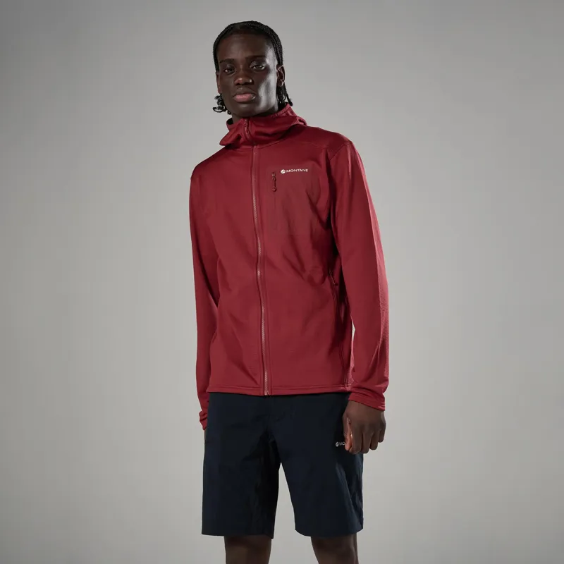 Montane Mens Protium CP Hoodie - Dark Maple-1