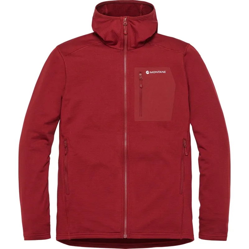 Montane Mens Protium CP Hoodie - Dark Maple