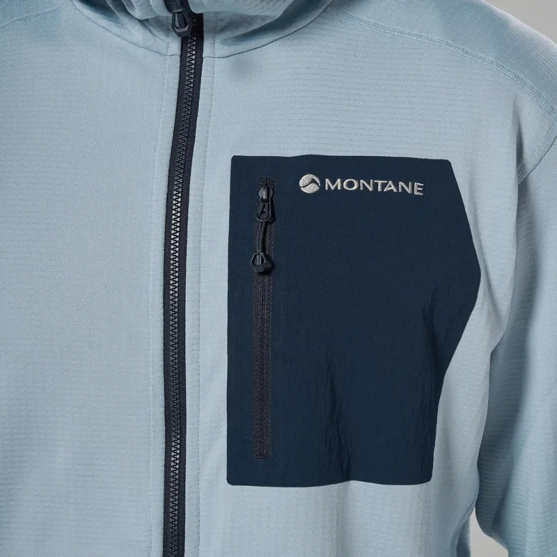 Montane Mens Protium CP Hoodie - Frost Blue-6