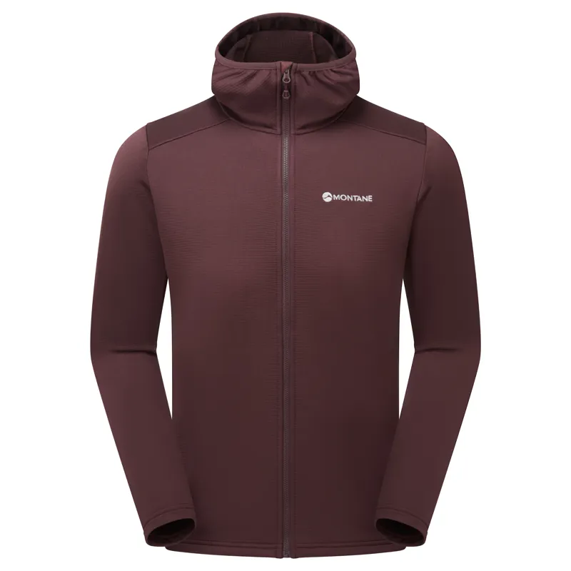 Montane Mens Protium Hoodie - Dark Garnet
