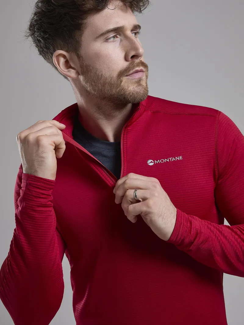 Montane Mens Protium Lite Pull-On - Acer Red-5