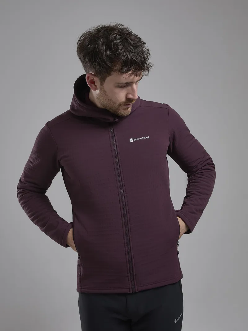 Montane Mens Protium XT Hoodie - Dark Garnet-4