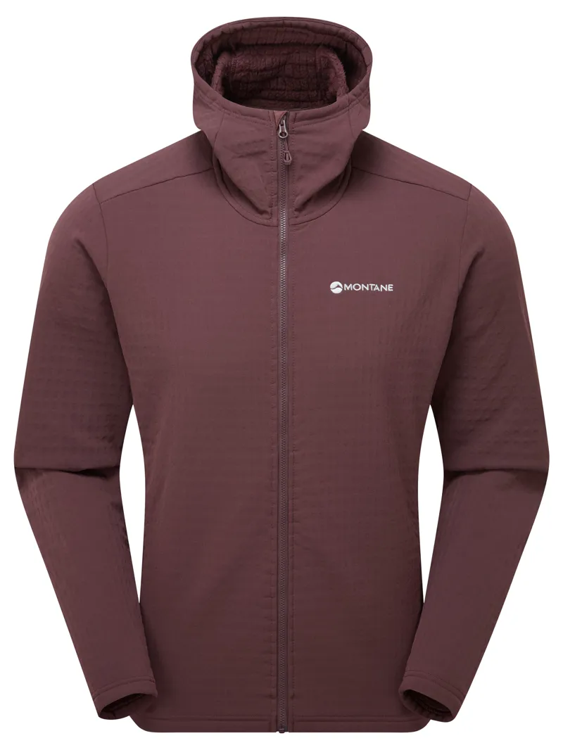 Montane Mens Protium XT Hoodie - Dark Garnet