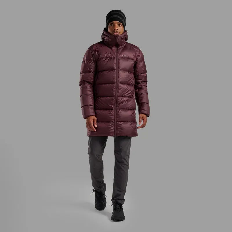 Montane Mens Polaron XT Hoodie - Dark Garnet-3