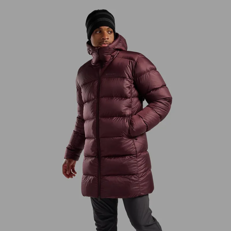 Montane Mens Polaron XT Hoodie - Dark Garnet-1