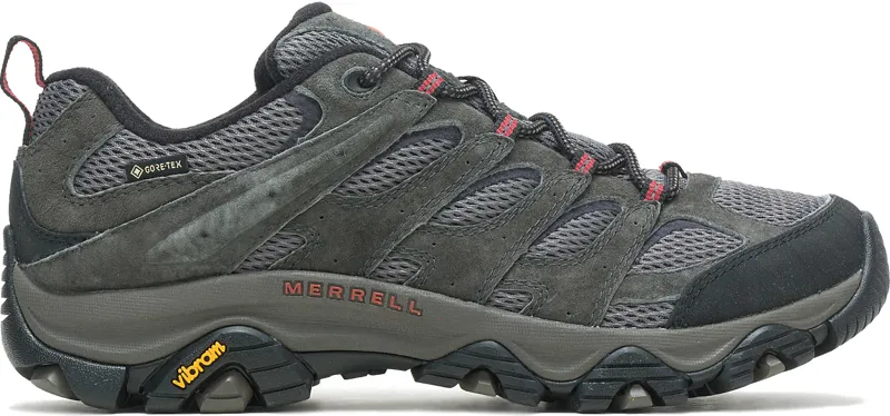 Merrell Mens Moab 3 GTX Shoes - Wide Fit - Beluga