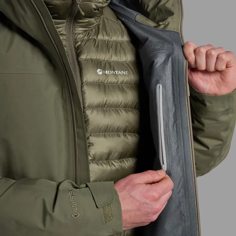 Montane Mens Spirit Long Jacket - Caper-6