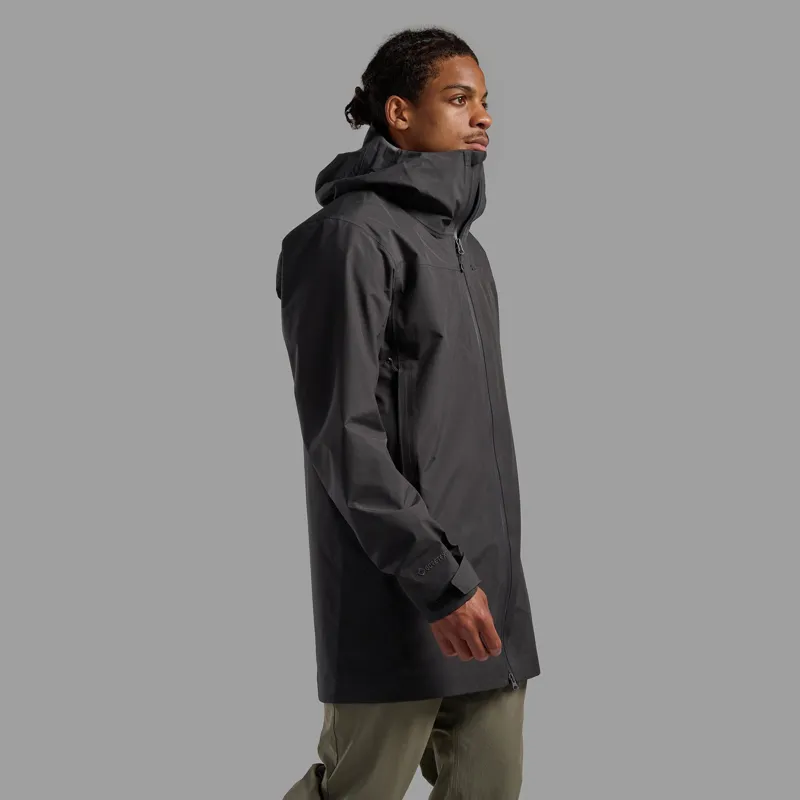 Montane Mens Spirit Long Jacket - Midnight Grey-3