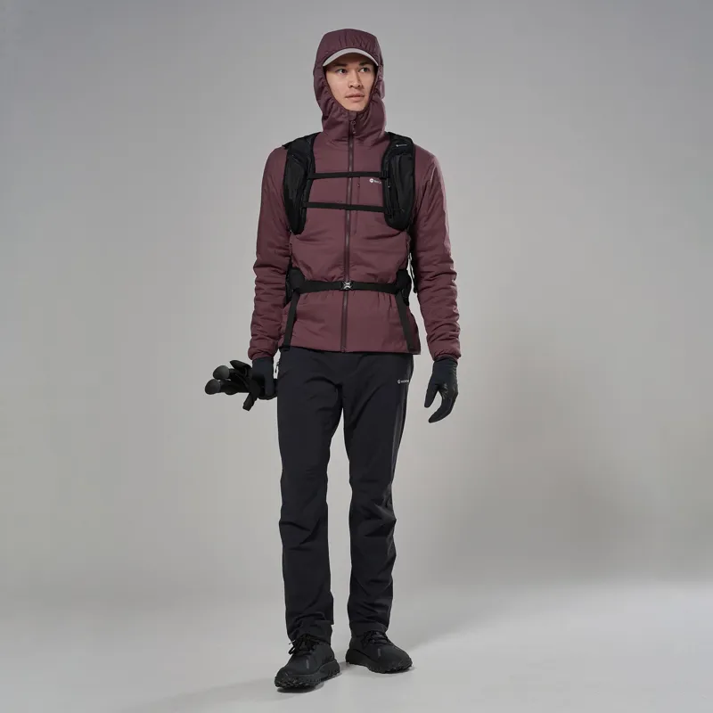 Montane Mens Sirocco XT Hoodie - Dark Garnet-4