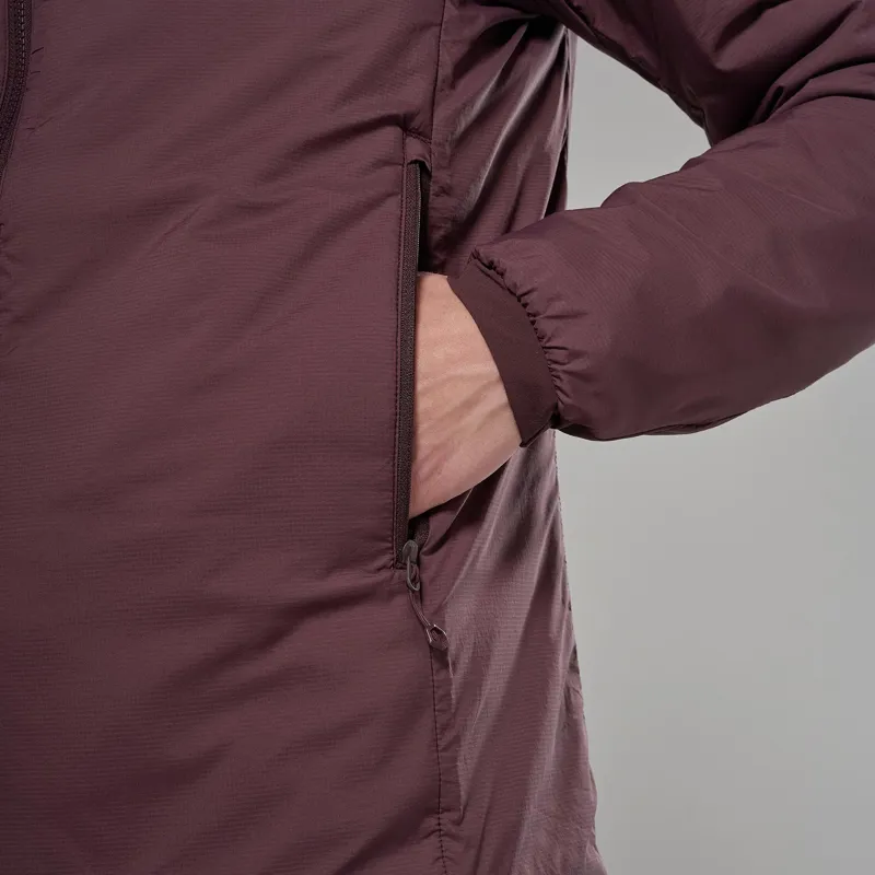 Montane Mens Sirocco XT Hoodie - Dark Garnet-7