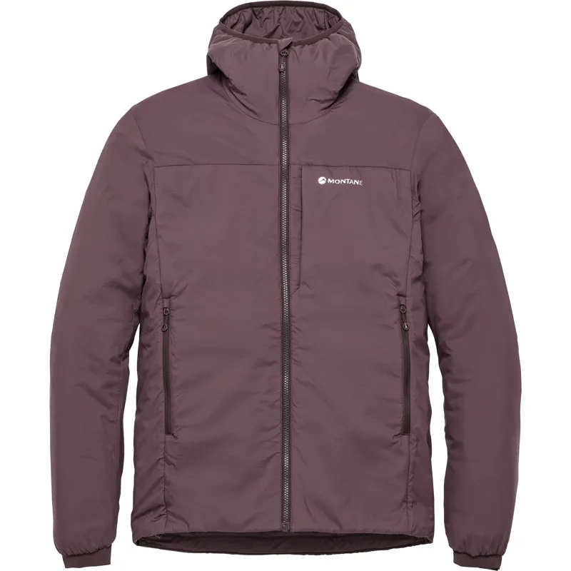 Montane Mens Sirocco XT Hoodie - Dark Garnet