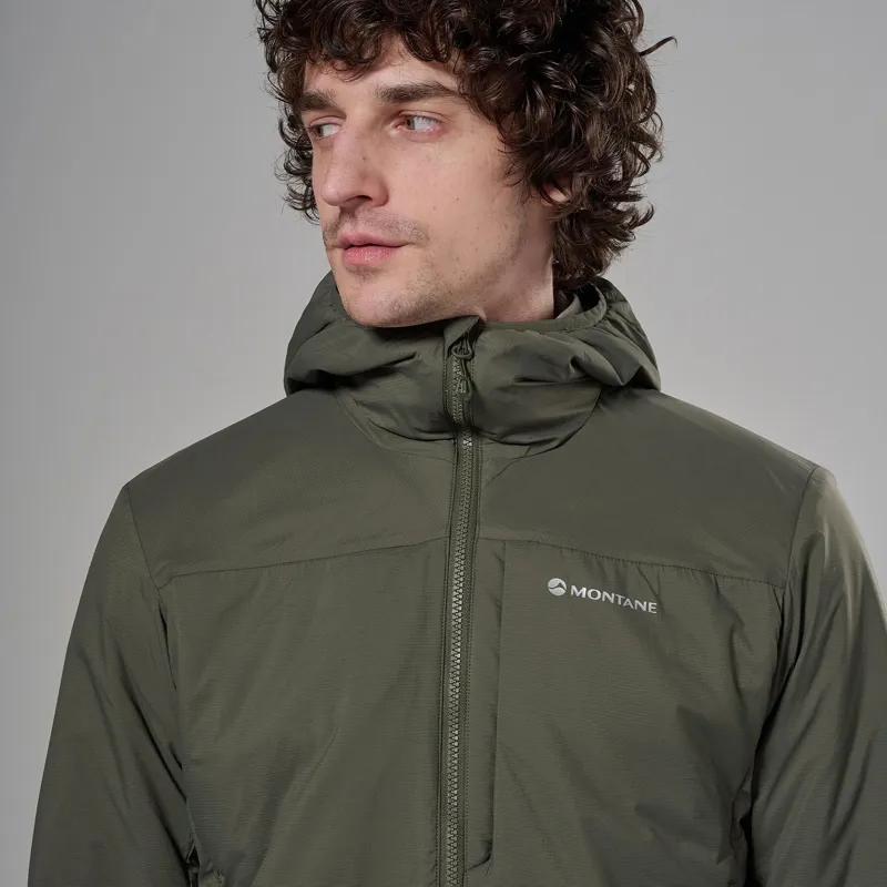Montane Mens Sirocco XT Hoodie - Moss-5