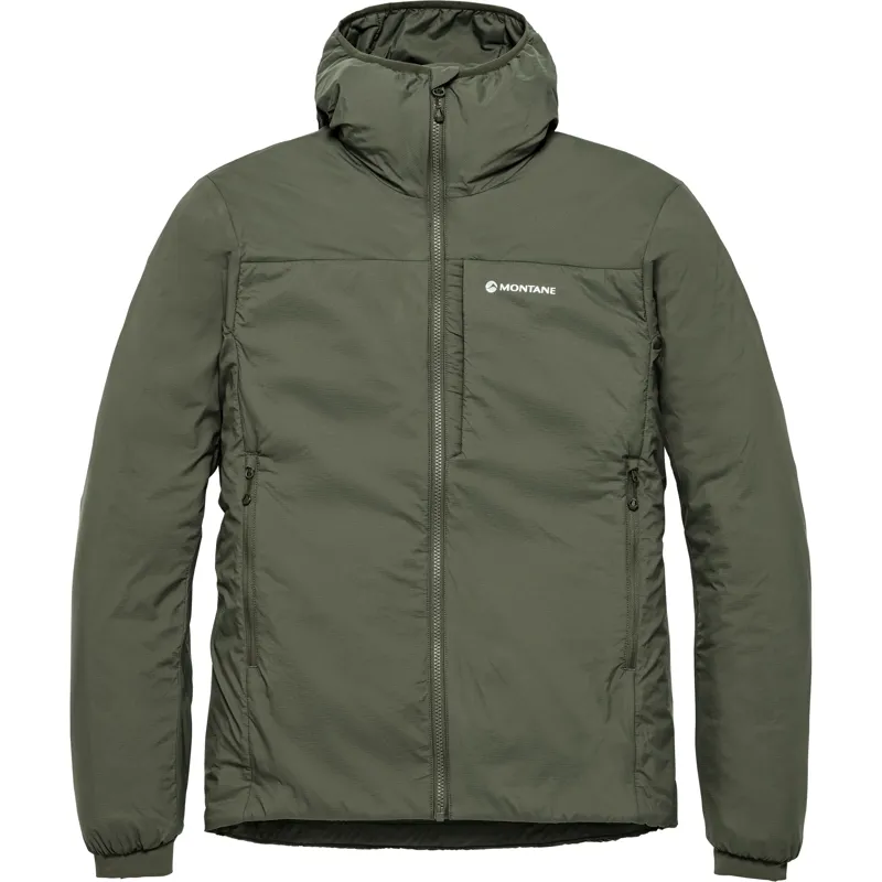 Montane Mens Sirocco XT Hoodie - Moss