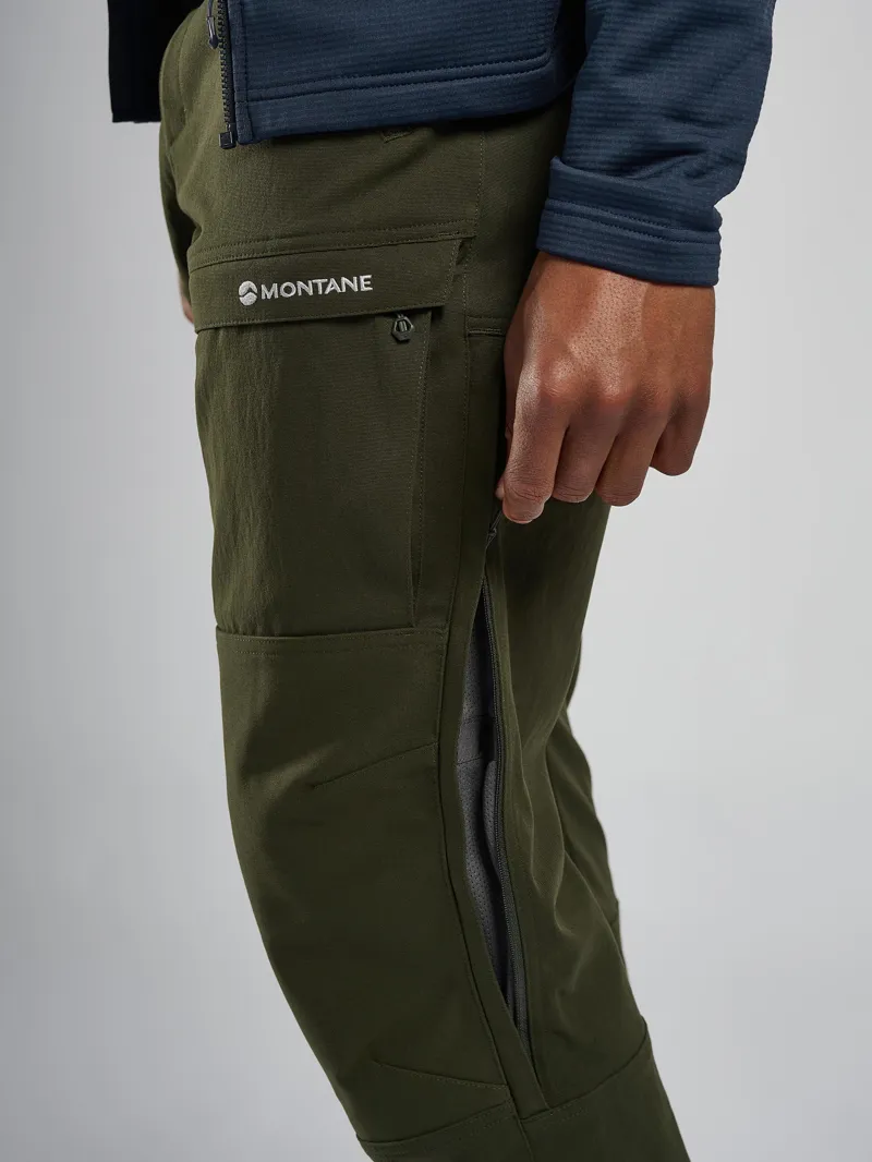 Montane Mens Terra XT Trousers - Oak Green-6