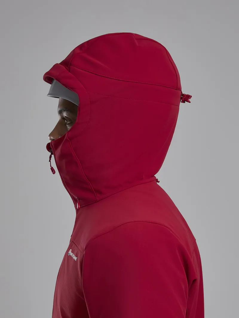 Montane Mens Windjammer XPD Hoodie - Acer Red-3