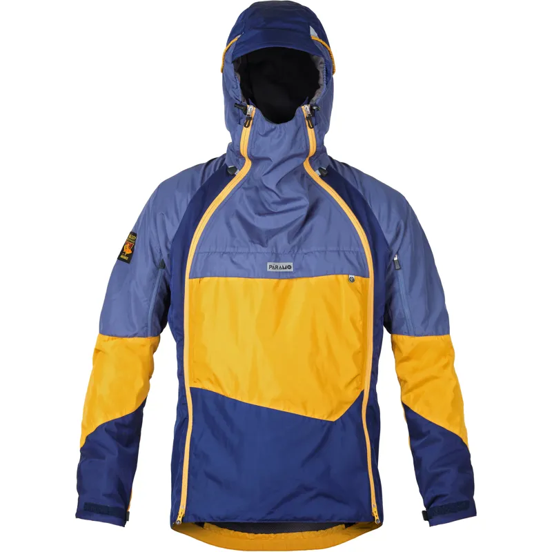 Paramo Mens Velez Evolution Hybrid Smock - Midnight-Gold-Indigo