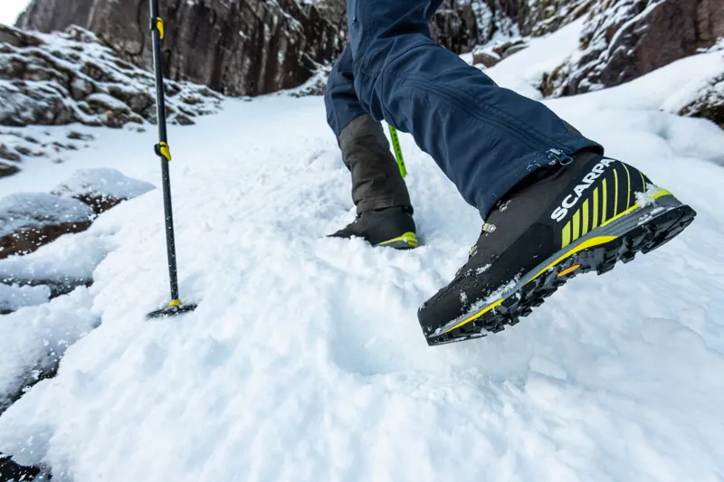 Scarpa Mens Manta Tech GTX Boots - Shark-Lime-10