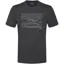 Rab Mens Mantle Outline Tee - Ebony