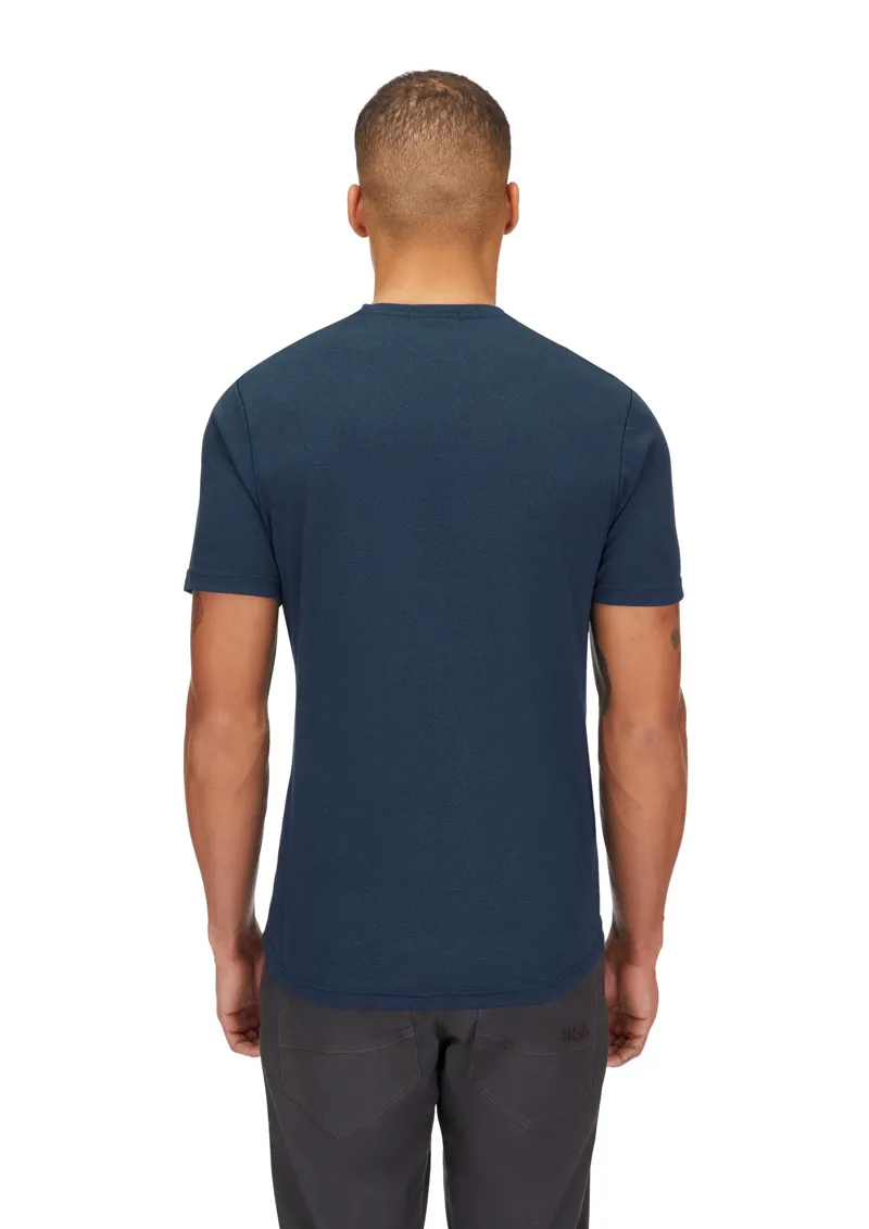 Rab Mens Mantle Outline Tee - Army-4