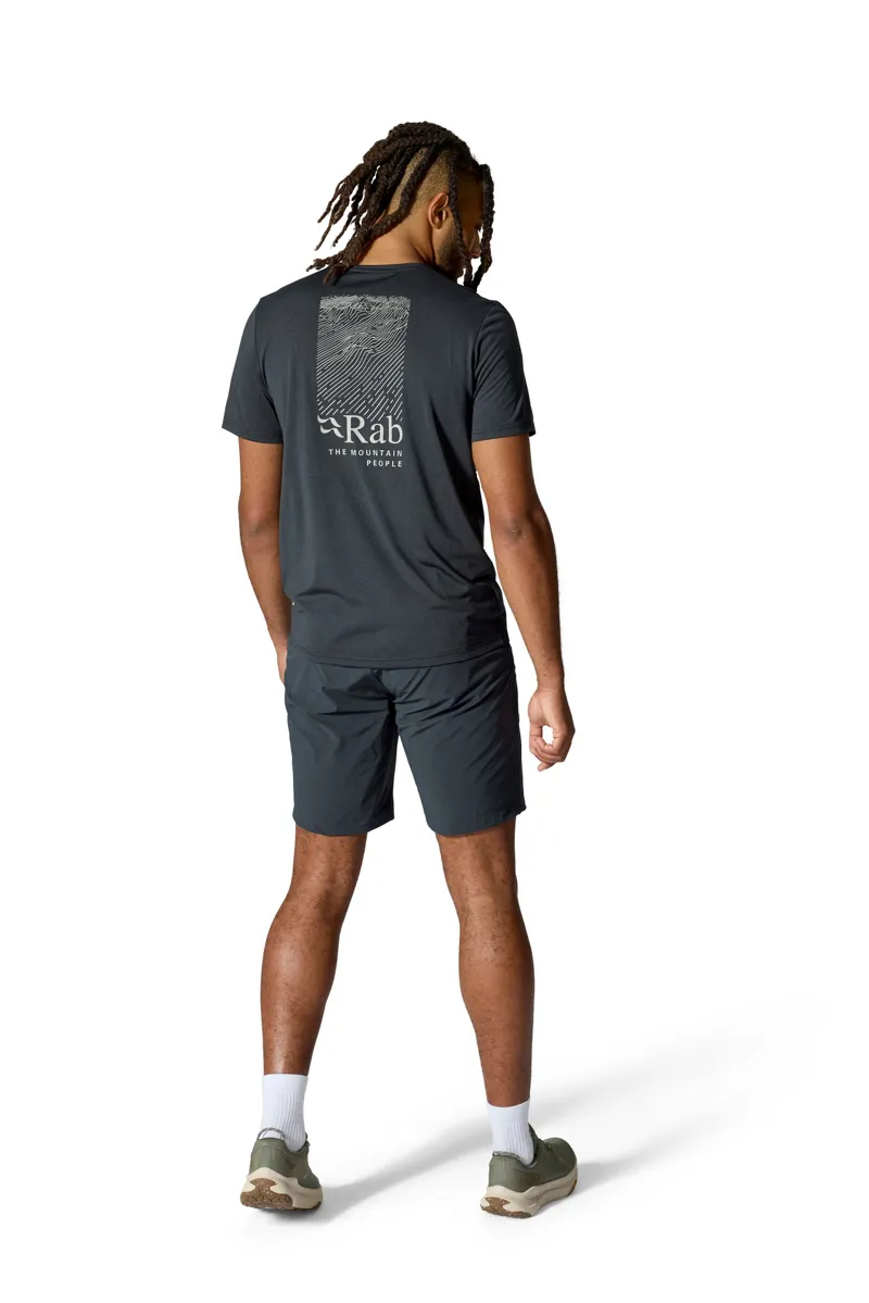 Rab Mens Mantle Ridge Tee - Army-4