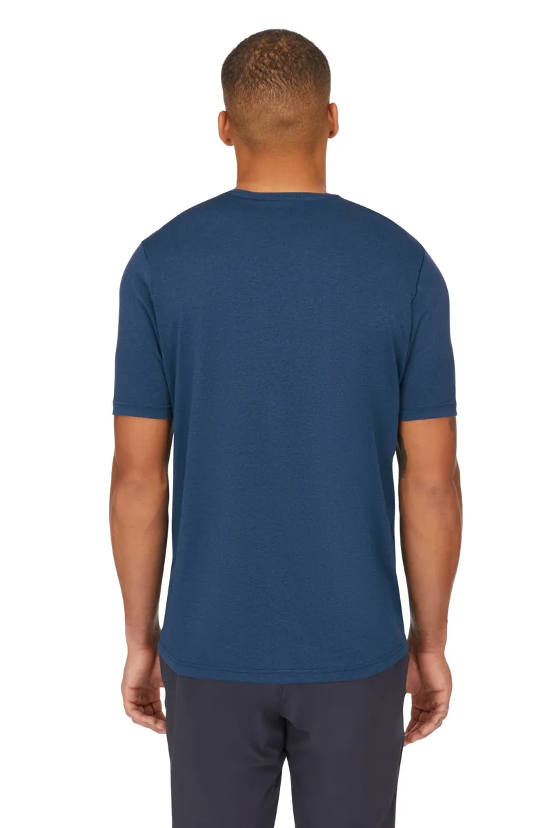 Rab Mens Mantle Tee - Tempest Blue-4