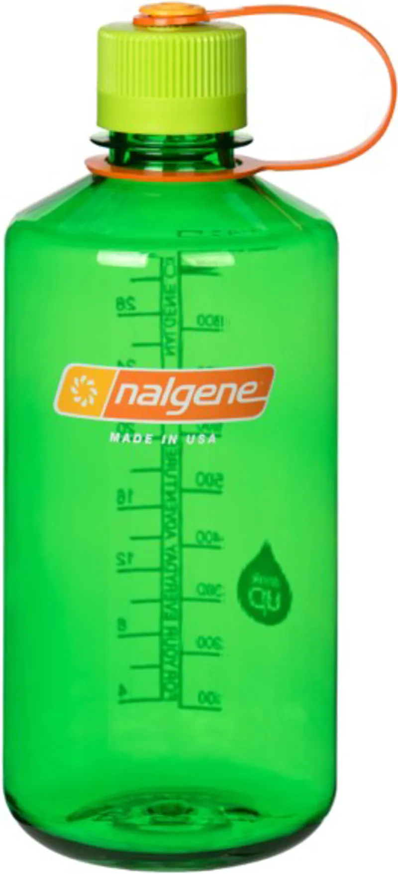Nalgene Sustain Narrow Mouth Water Bottle - 1L - Melon Ball