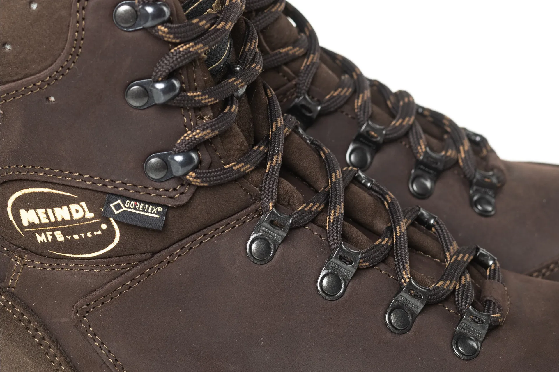 Meindl Mens Meran GTX Boots In Mahagoni