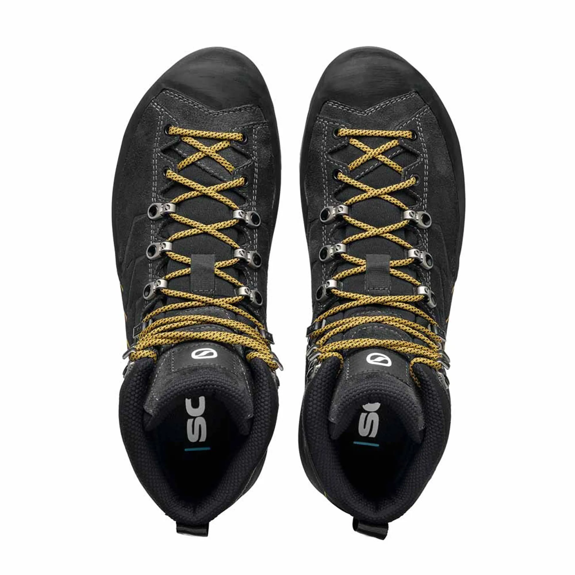 Scarpa Mens Mescalito Trek GTX Boots Dark Anthracite-Mustard