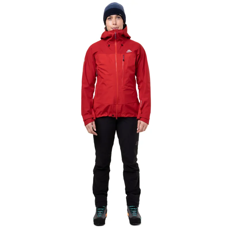 Mountain Equipment Womens Makalu Jacket - Imperial Red-Crimson-1