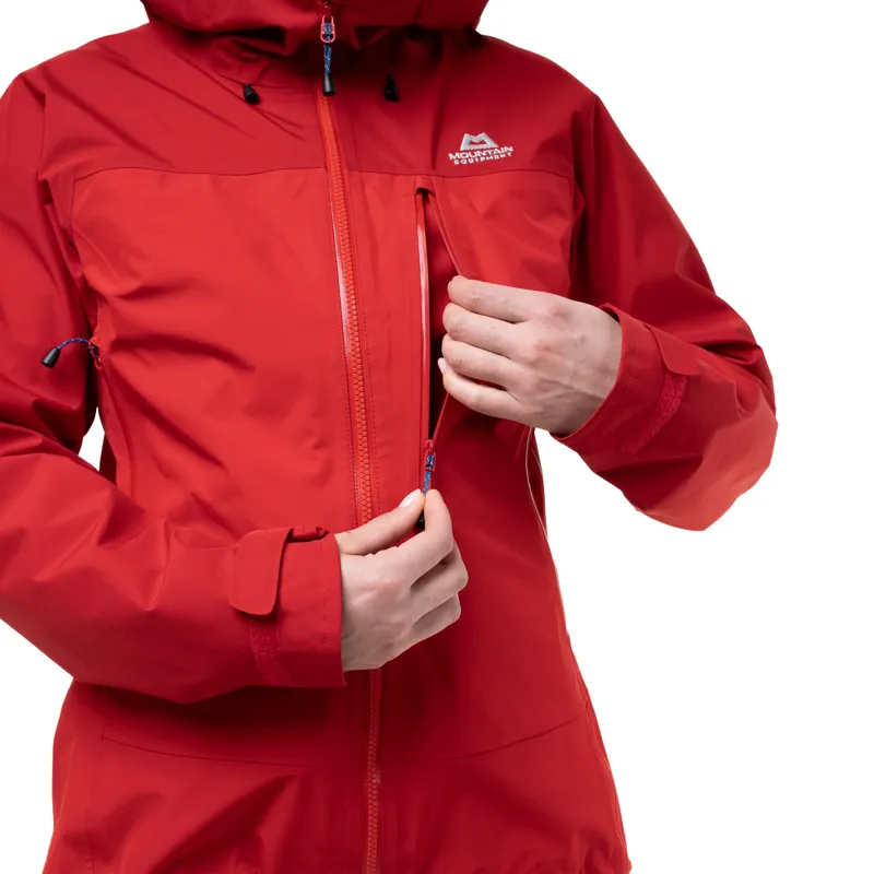 Mountain Equipment Womens Makalu Jacket - Imperial Red-Crimson-7
