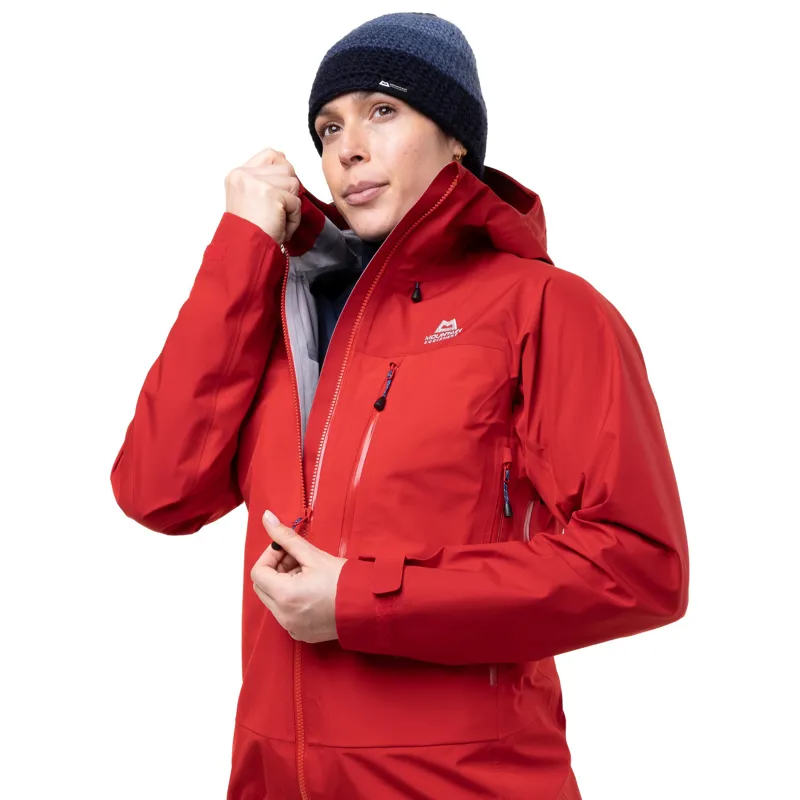 Mountain Equipment Womens Makalu Jacket - Imperial Red-Crimson-8