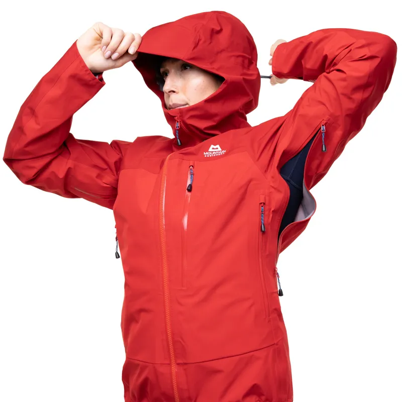 Mountain Equipment Womens Makalu Jacket - Imperial Red-Crimson-9