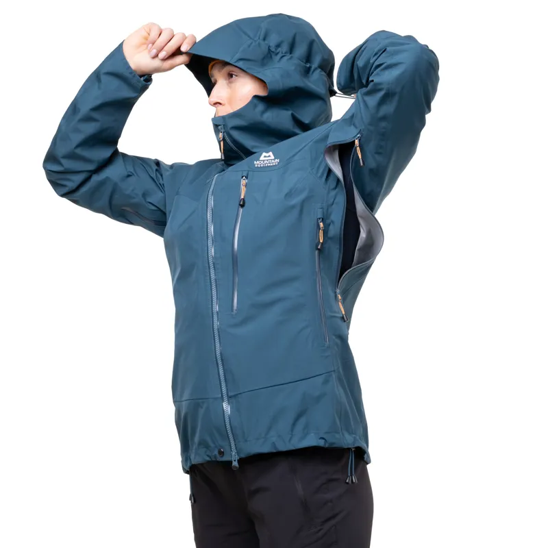 Mountain Equipment Womens Makalu Jacket - Majolica Blue-10