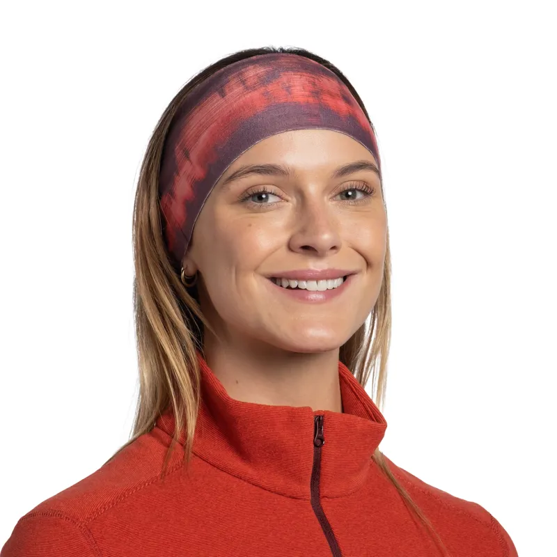 Buff Thermonet Headband - Matewa Garnet-2